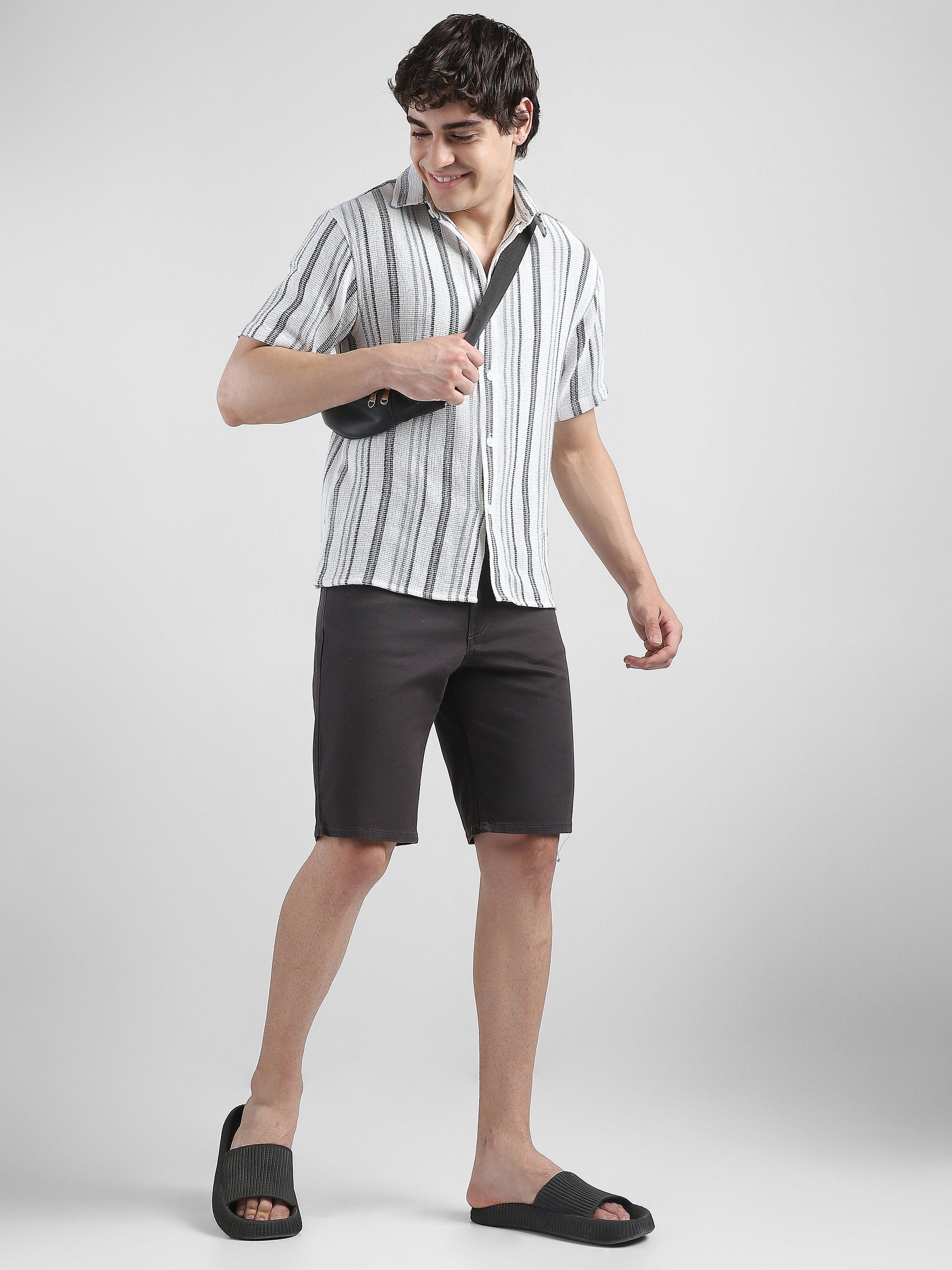 Men White Regular Fit Shirts