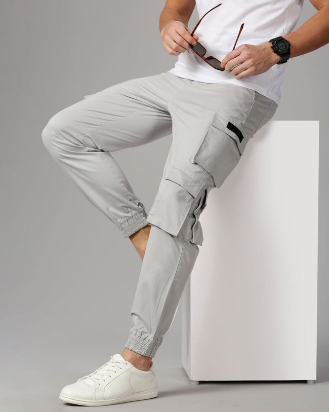 Men Grey Joggers