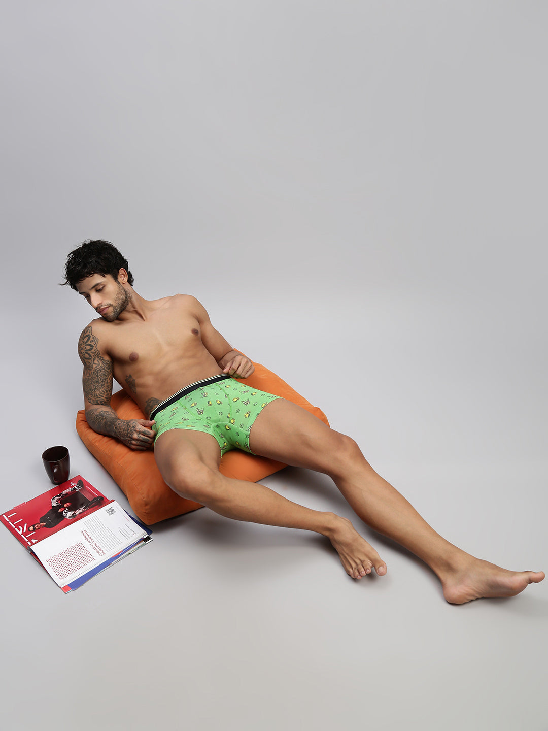 Men Modal Printed Trunks