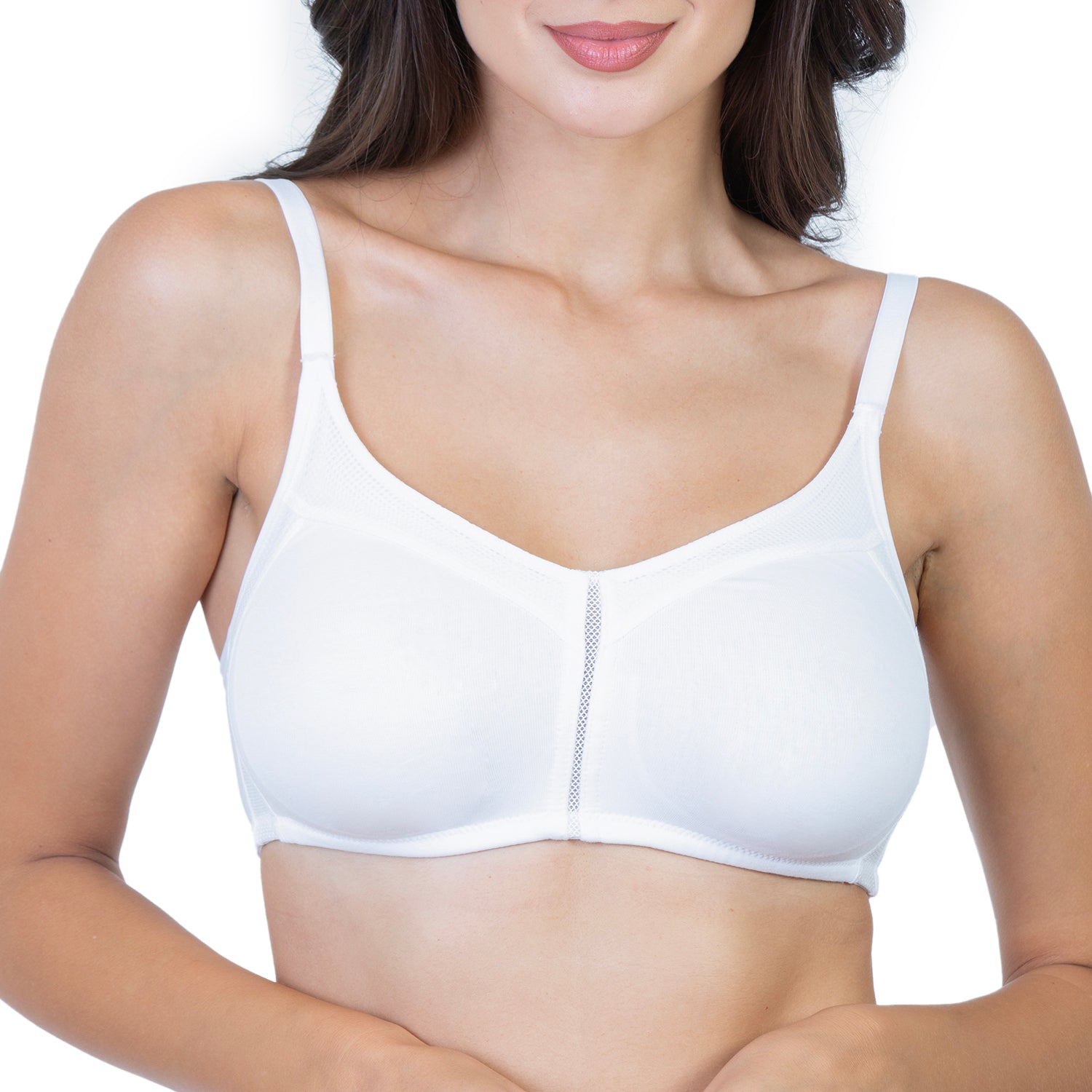 Non-Padded Non-Wired 3/4th Coverage T-Shirt Bra