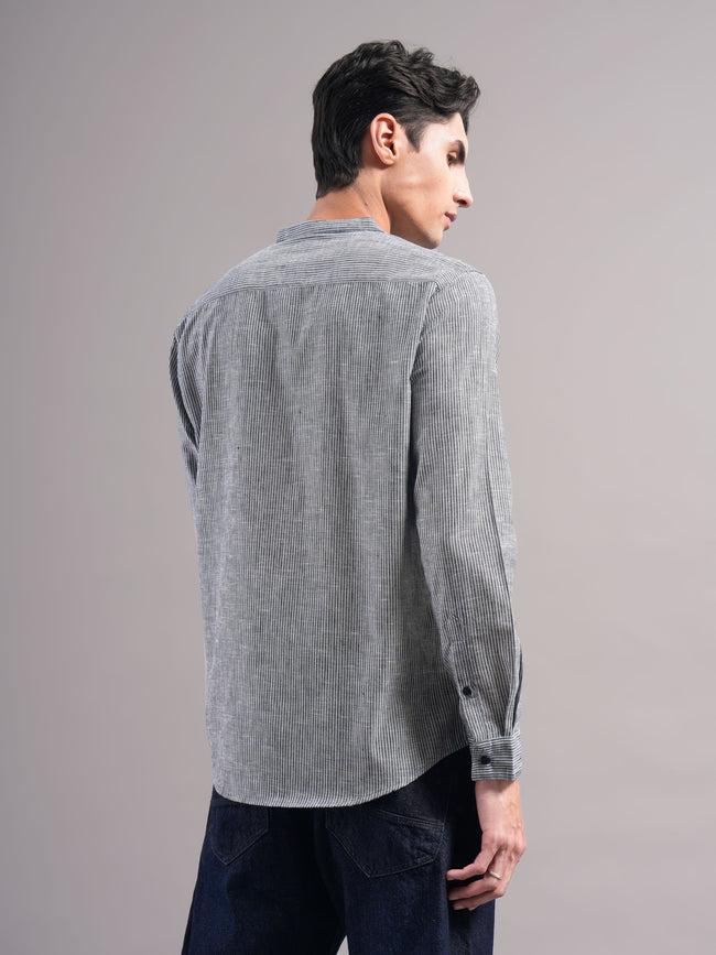 Men Black Casual Shirt