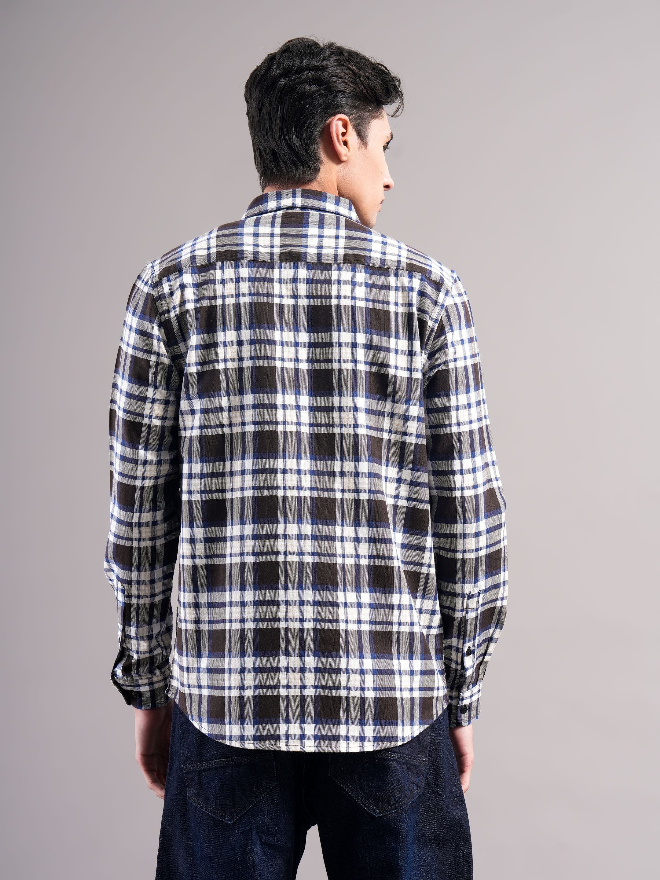 Men Brown Casual Shirt