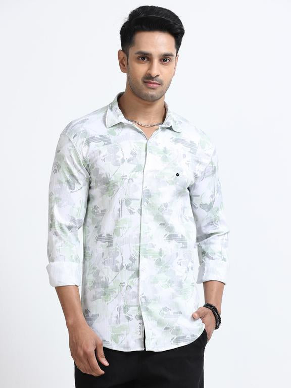 Men Premium Printed Casual Shirt