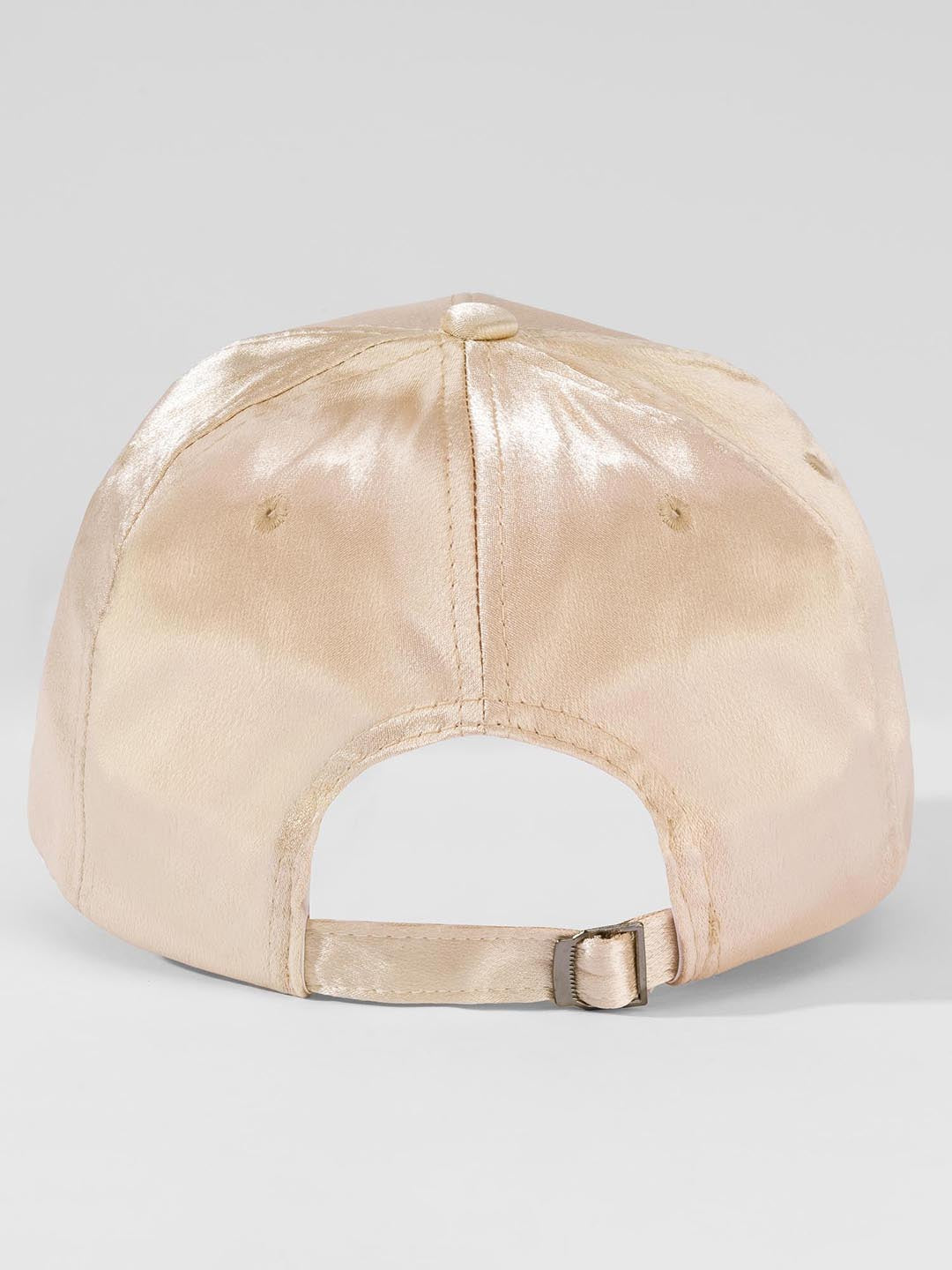 Women Gold Shimmer Baseball Cap