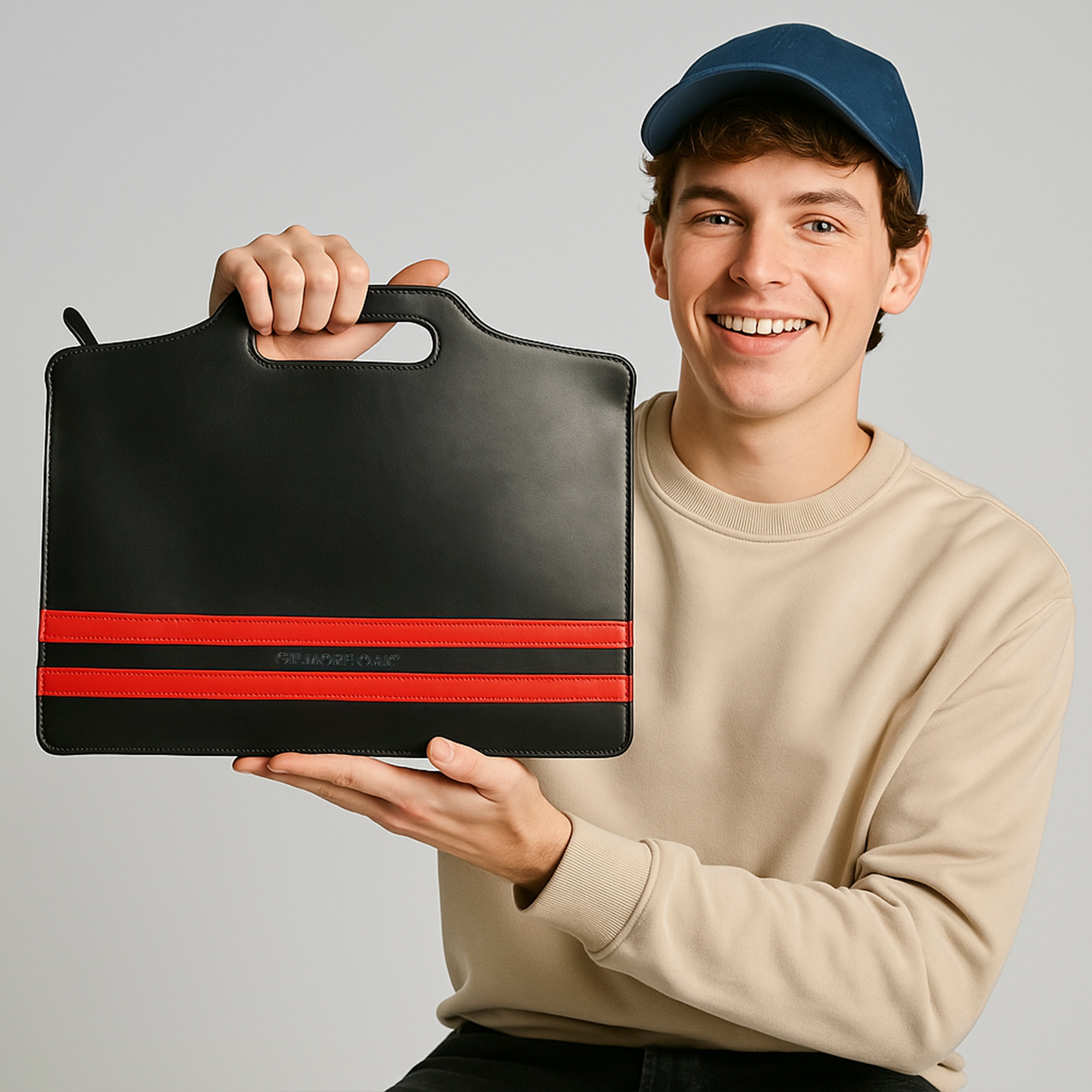 Black Denial Laptop Sleeve Case Cover For 13-Inch Laptop