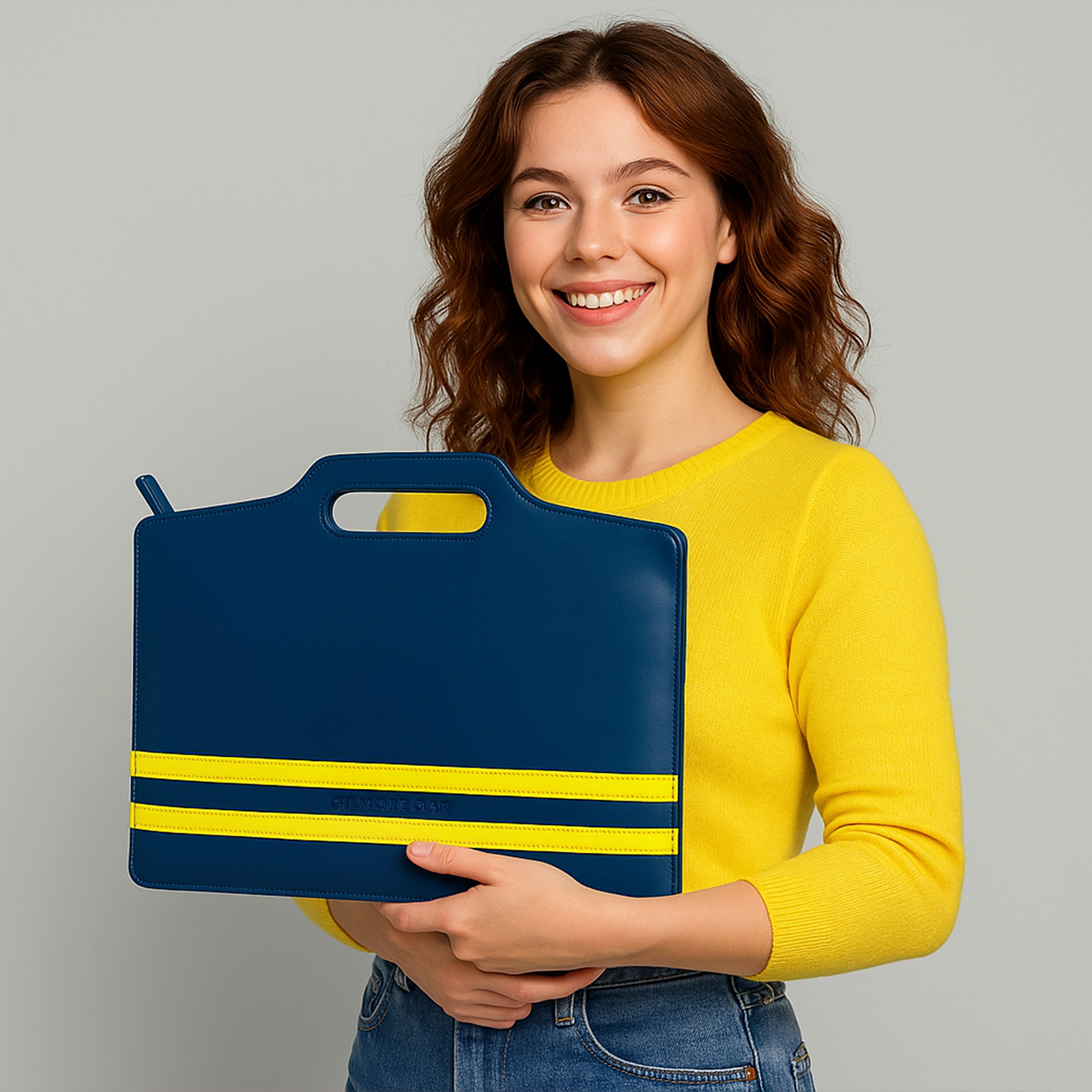 Blue Denial Laptop Sleeve Case Cover For 13-Inch Laptop