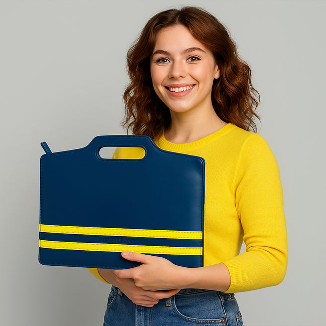 Blue Denial Laptop Sleeve Case Cover For 13-Inch Laptop