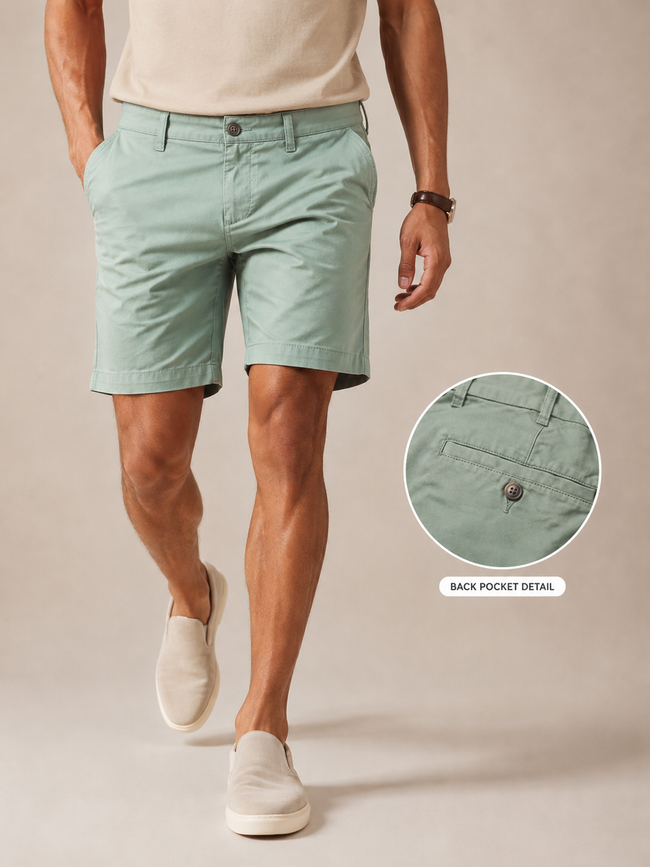 Men Sage Everyday Smart Shorts