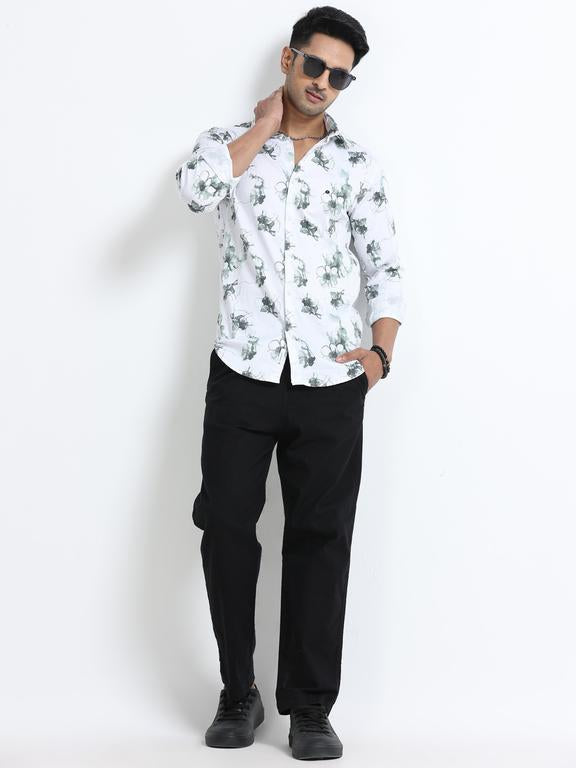 Men Premium Printed Casual Shirt