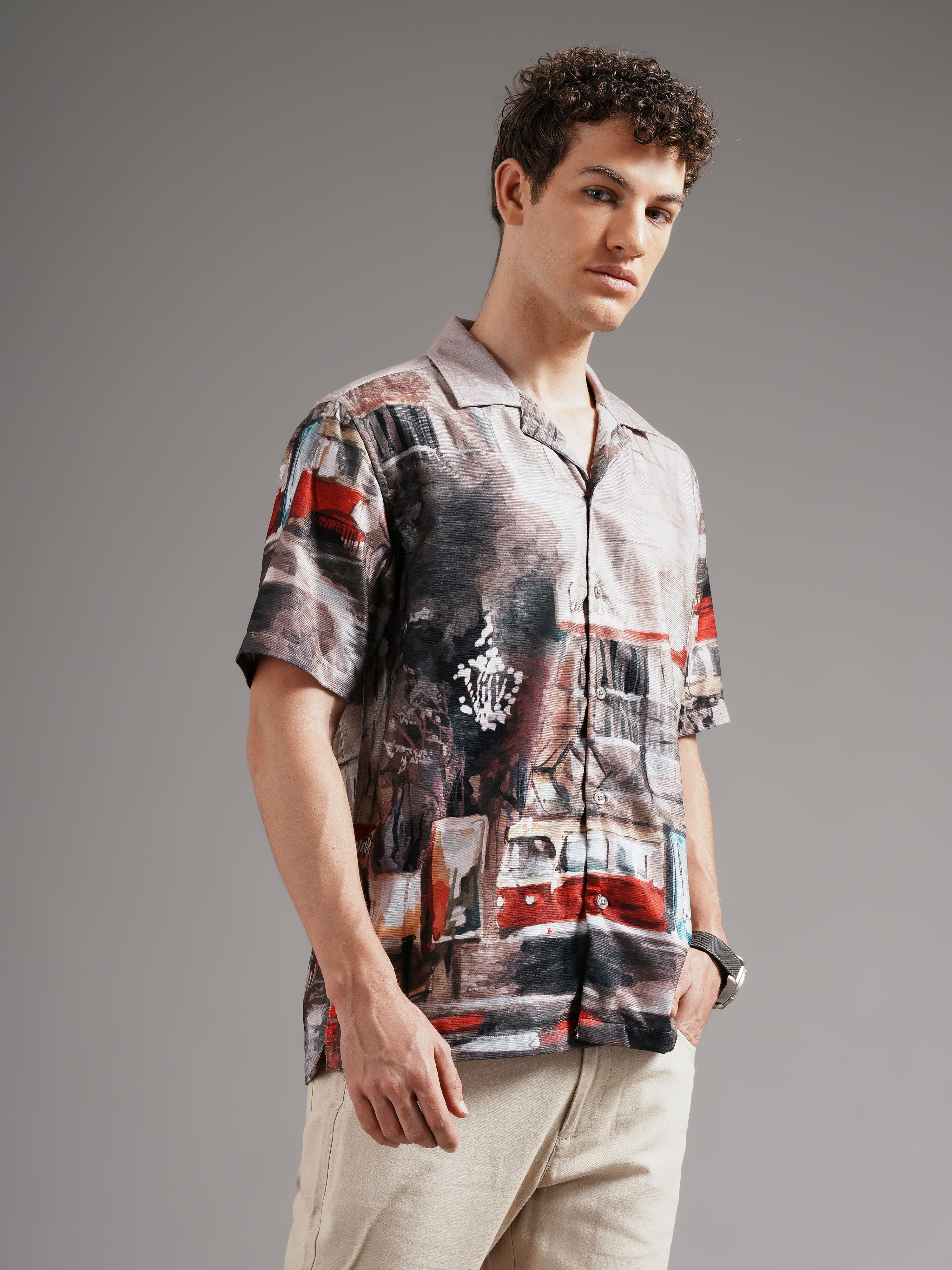Men Multi Casual Printed Shirt
