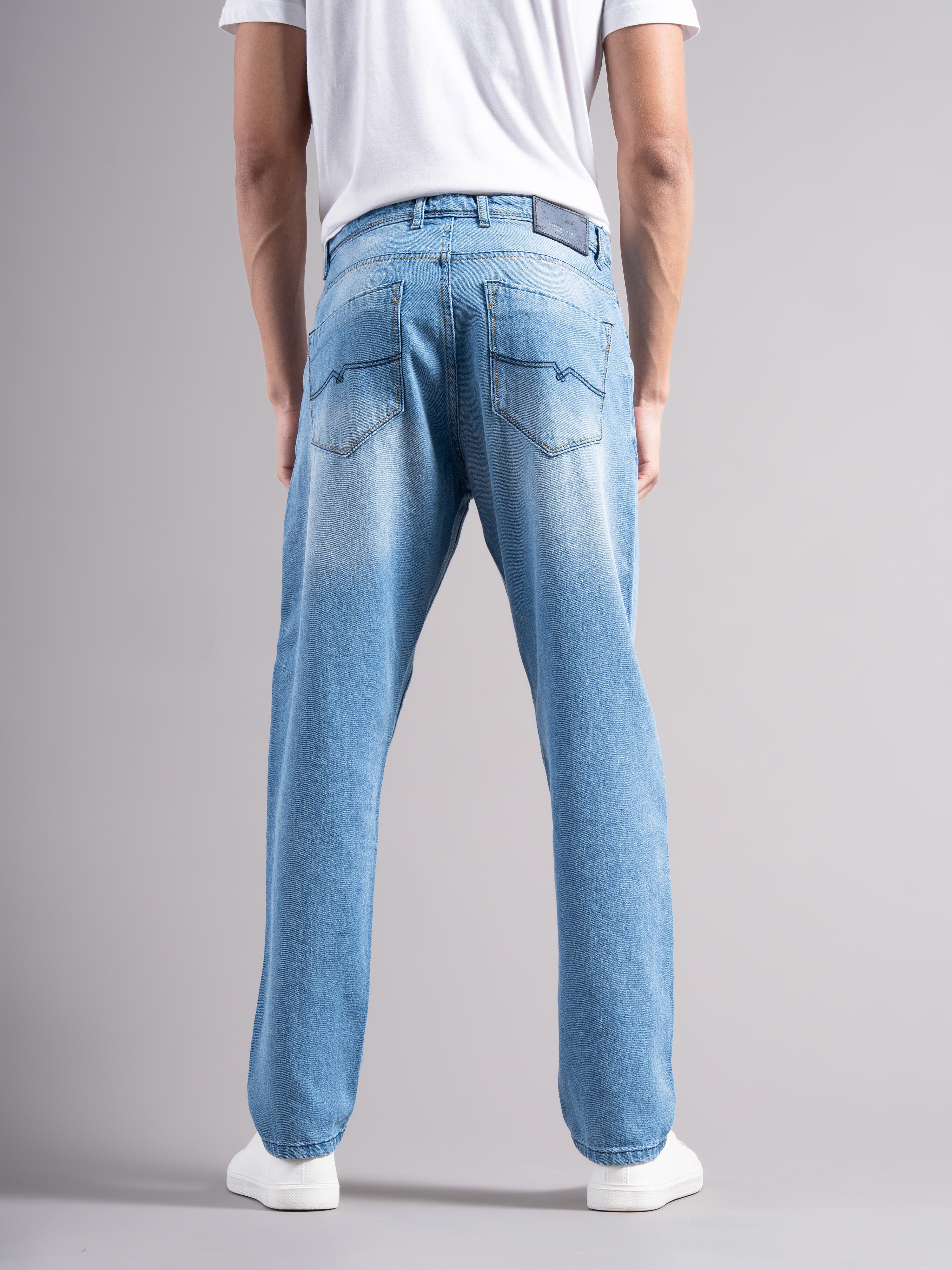 Men Blue Regular Fit Jeans