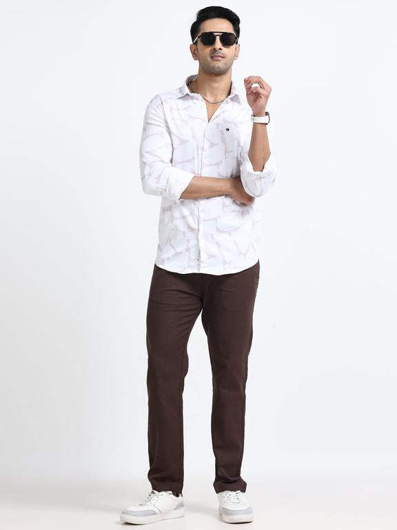 Men Premium Printed Casual Shirt