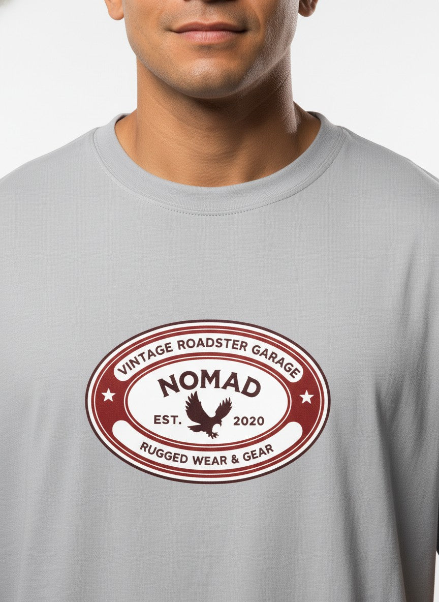 Men Oversized Cotton Printed T-Shirt