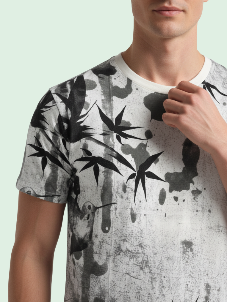 Men All-Over Cotton T-Shirt