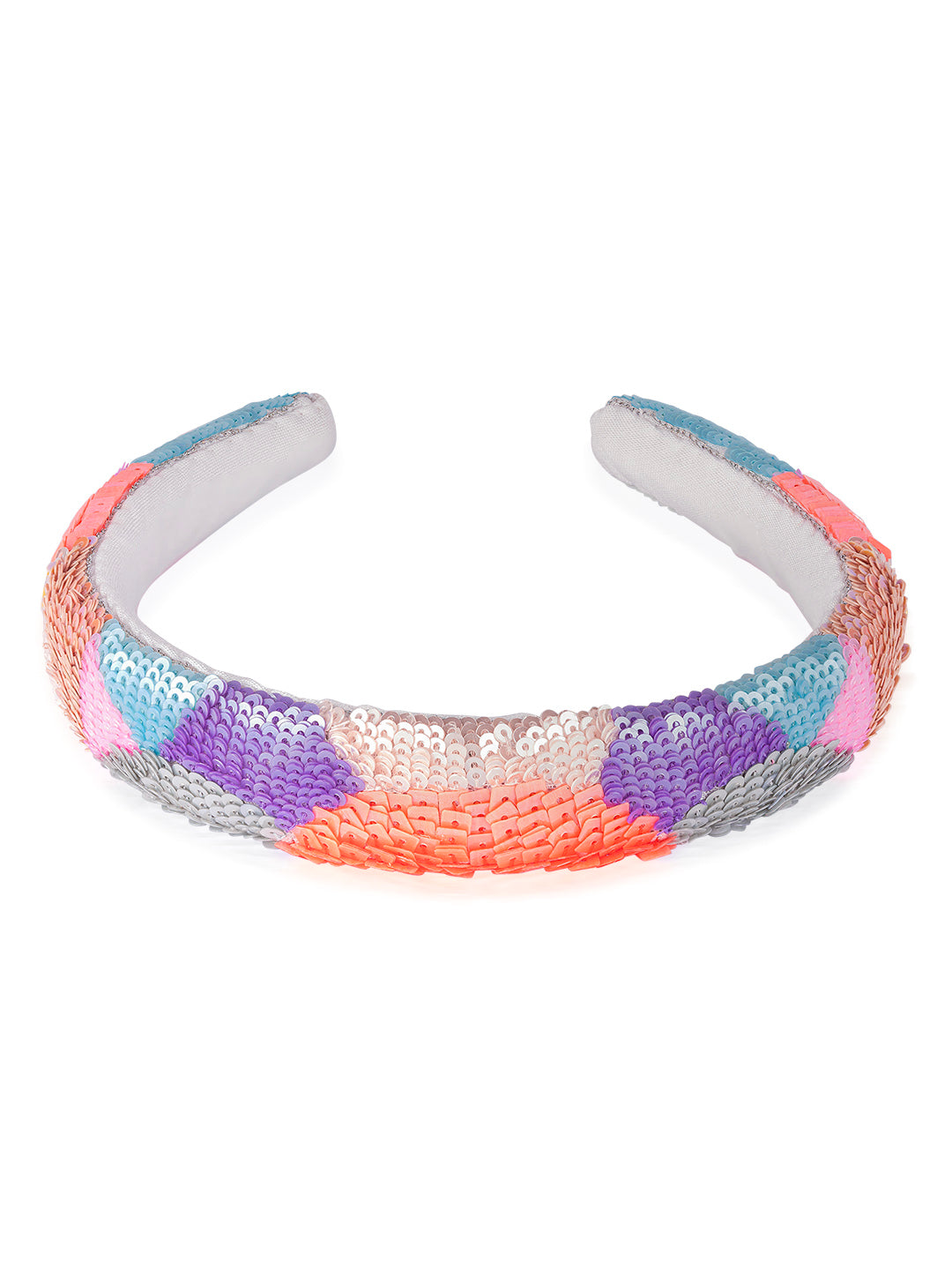 Women Pastel Camouflage Puff Hair Band