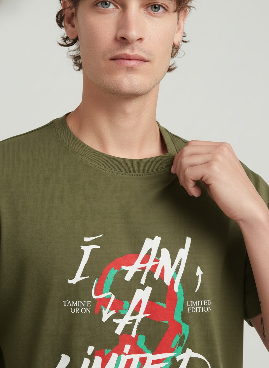 Men Oversized Cotton T-Shirt