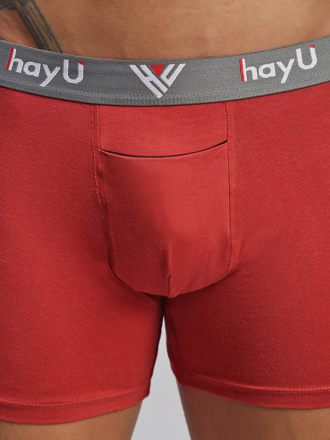 Men Red Boxer Briefs