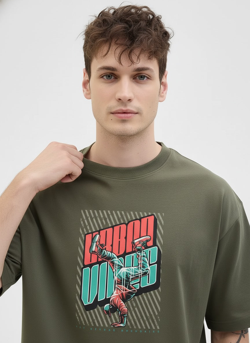 Men Oversized Cotton T-Shirt
