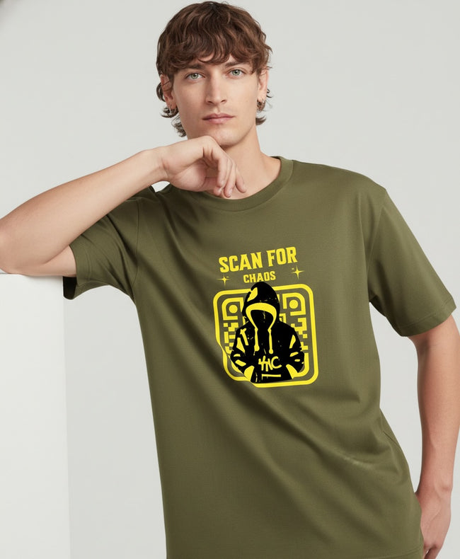 Men Oversized Cotton T-Shirt