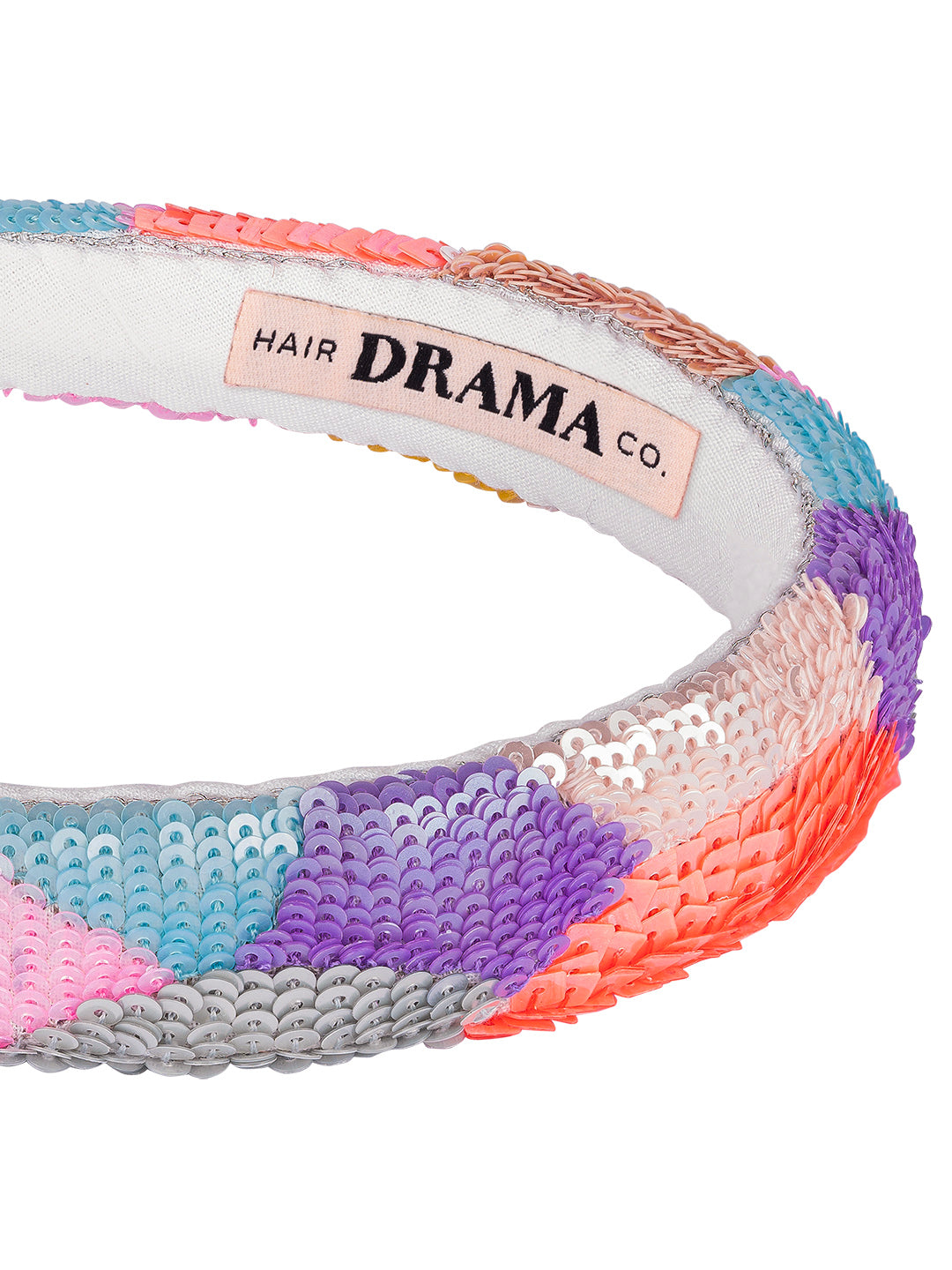 Women Pastel Camouflage Puff Hair Band