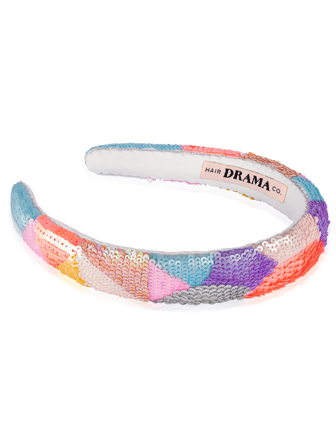 Women Pastel Camouflage Puff Hair Band