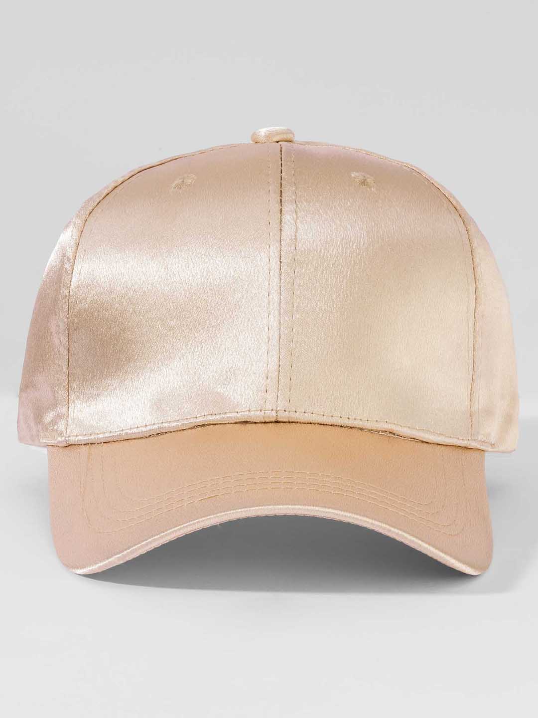 Women Gold Shimmer Baseball Cap