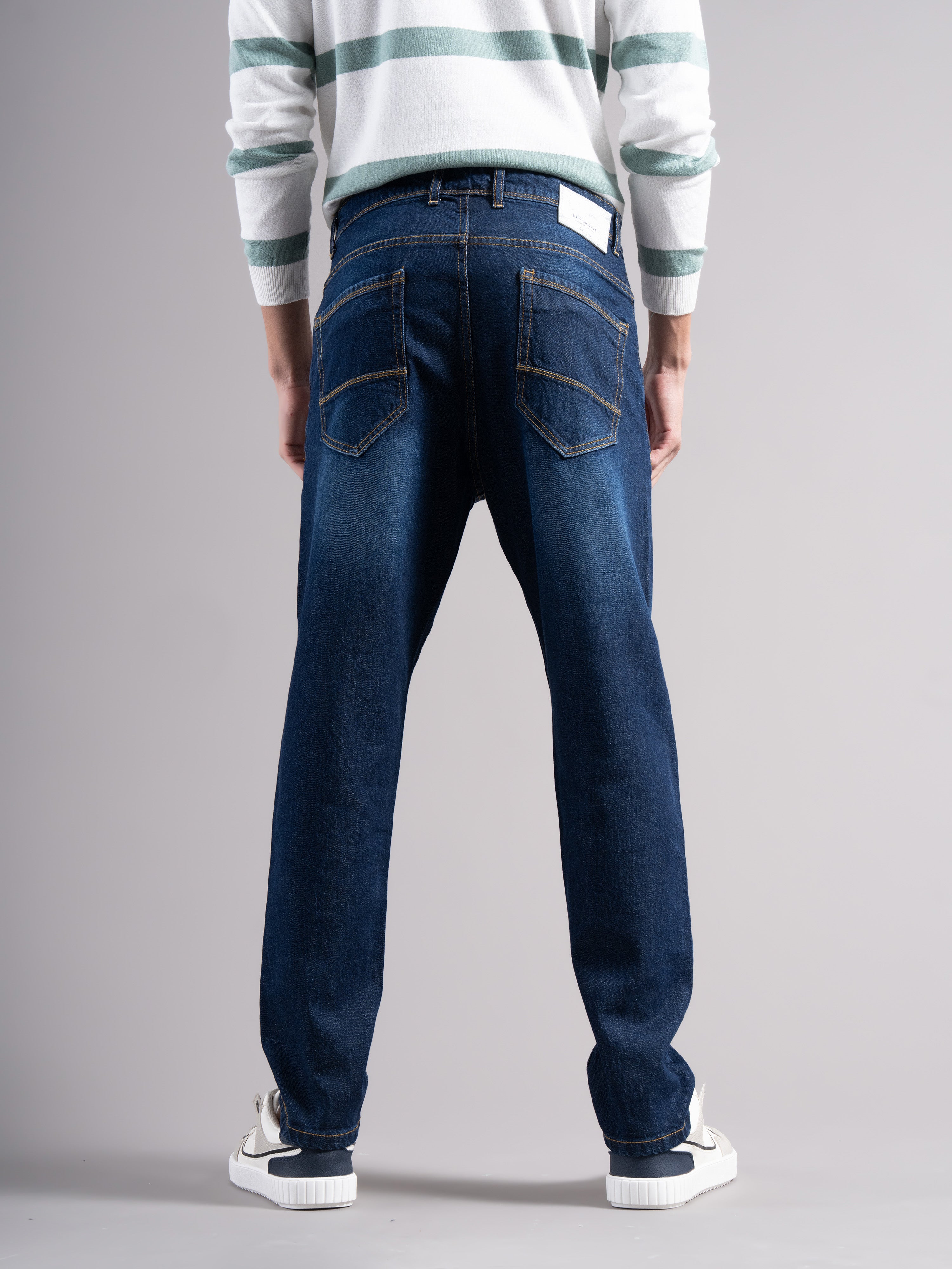 Men Blue Regular Fit Jeans