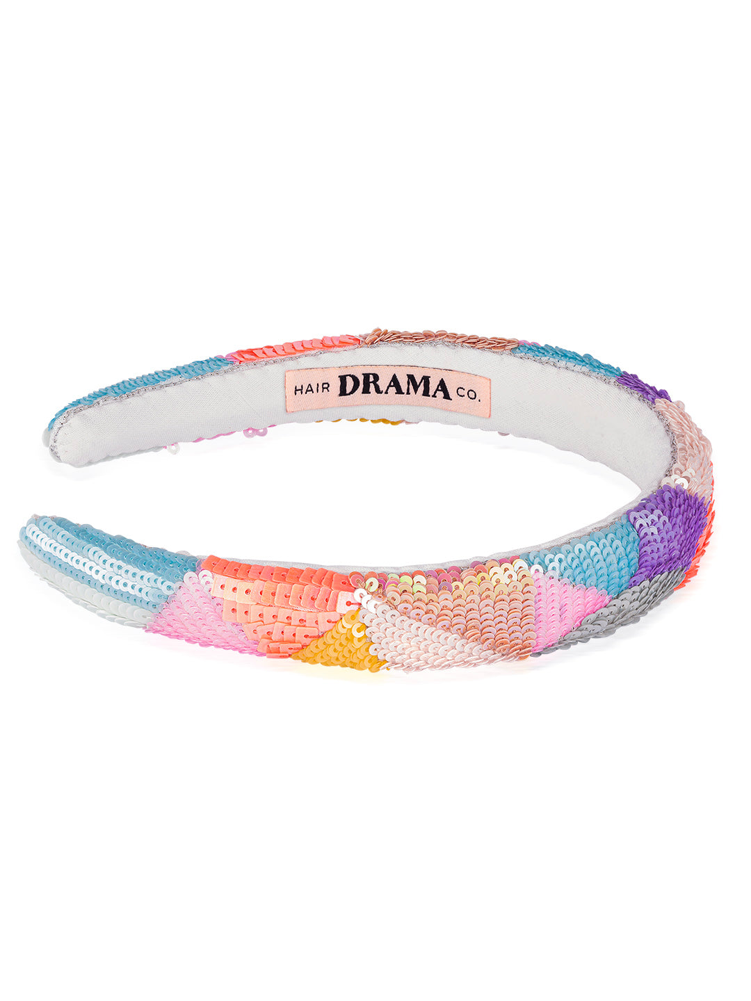 Women Pastel Camouflage Puff Hair Band
