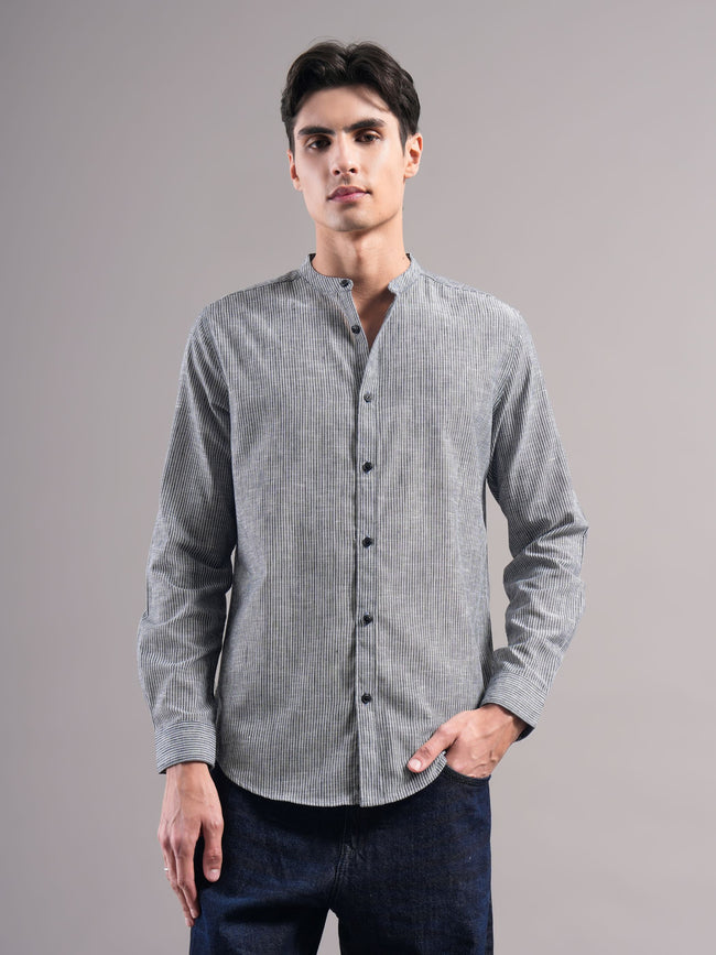Men Black Casual Shirt