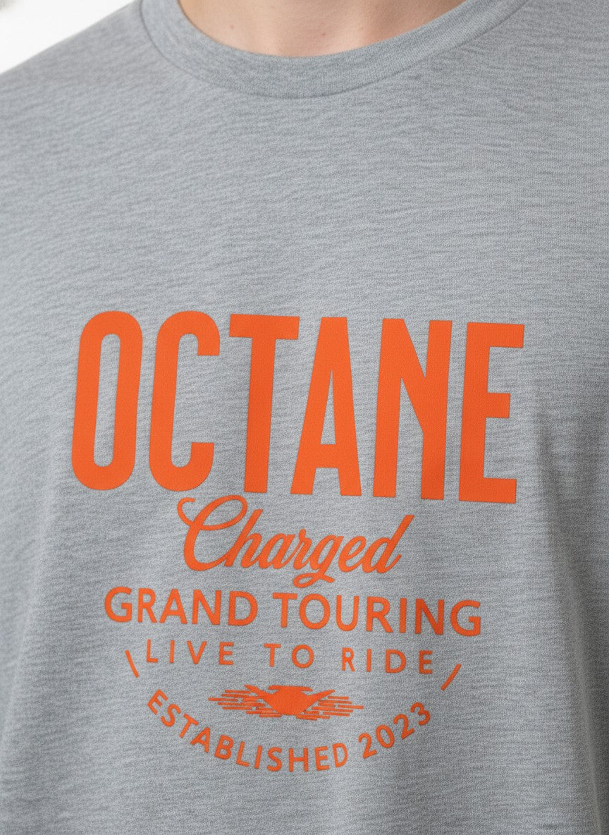 Men Oversized Cotton Printed T-Shirt