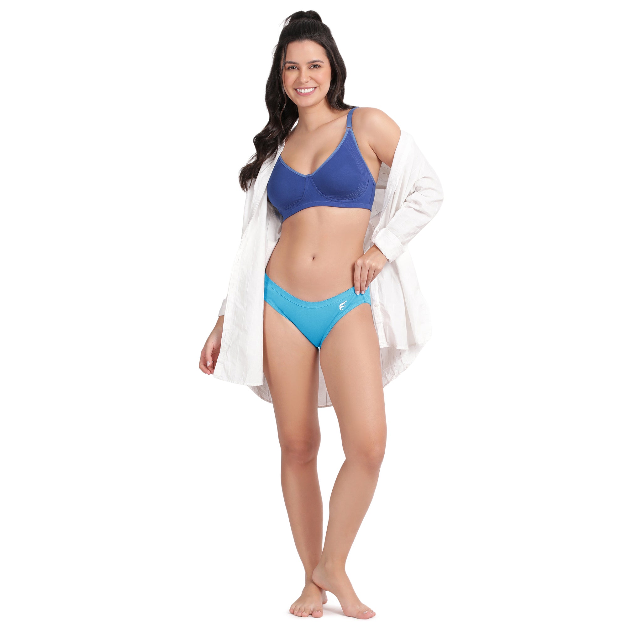 Low Rise Half Coverage Bikini Pack Of 3