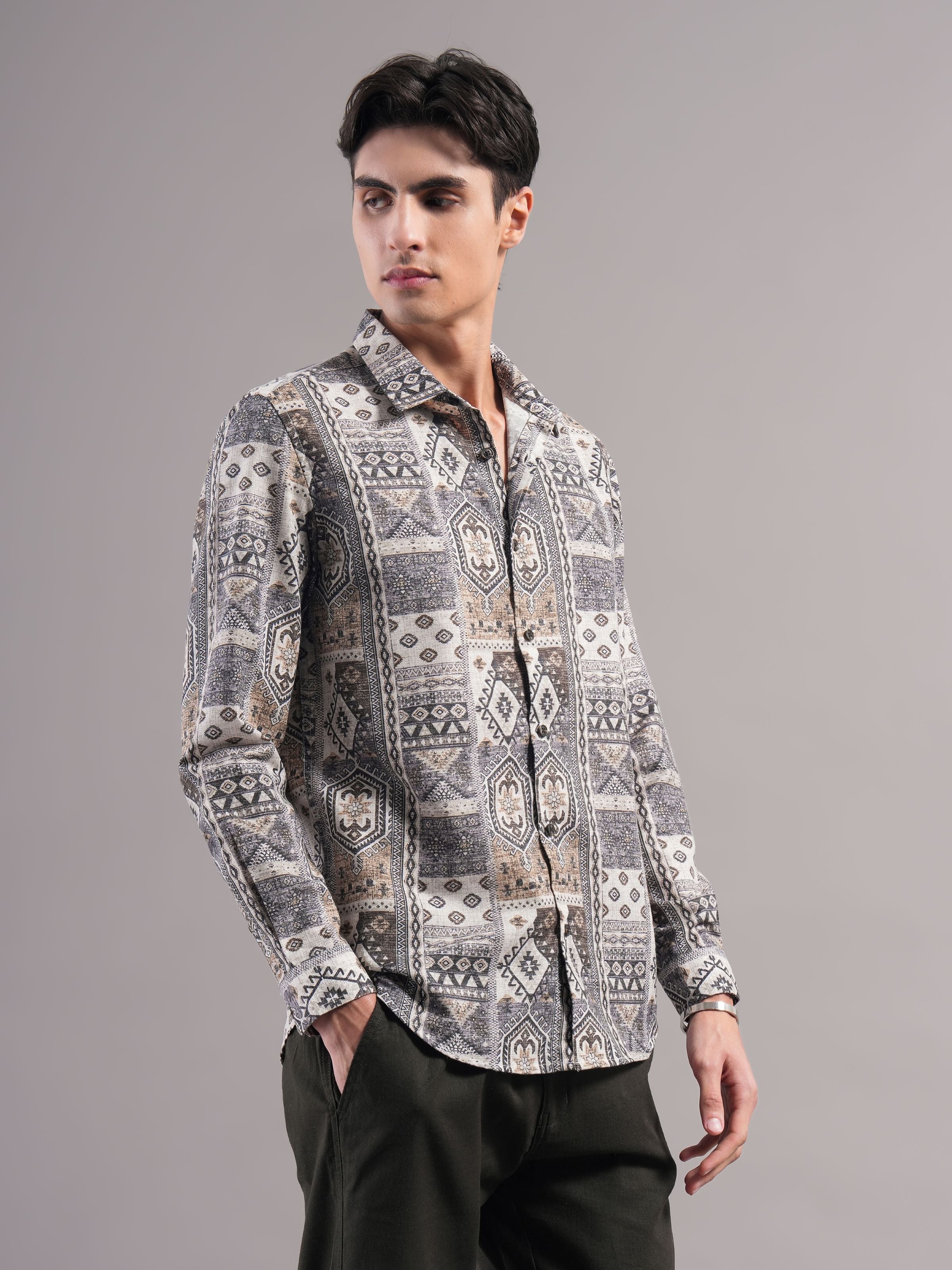 Men Multi Printed Casual Shirt