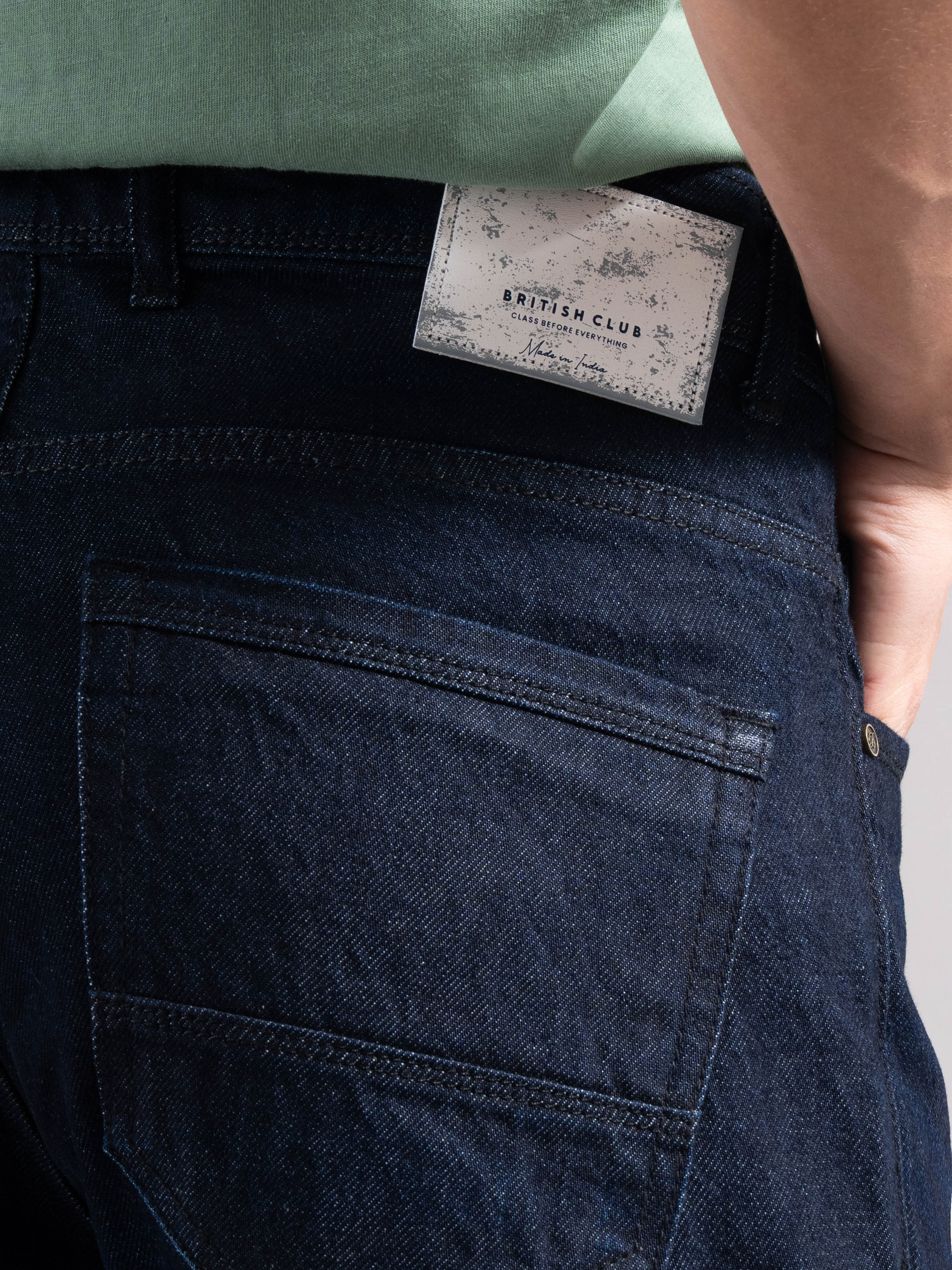 Men Blue Regular Fit Jeans