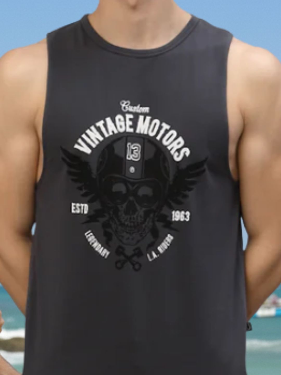 Men Multi Gym Vest T-Shirt Pack of 2