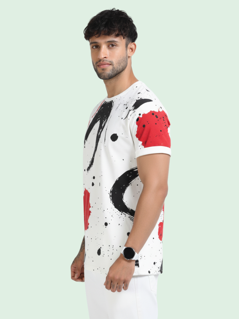 Men All-Over Cotton T-Shirt