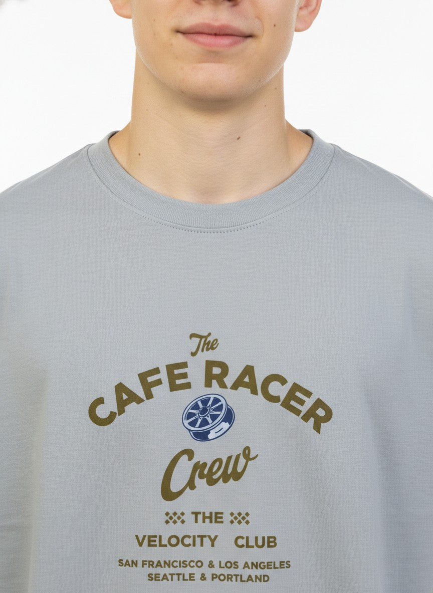 Men Oversized Cotton Printed T-Shirt