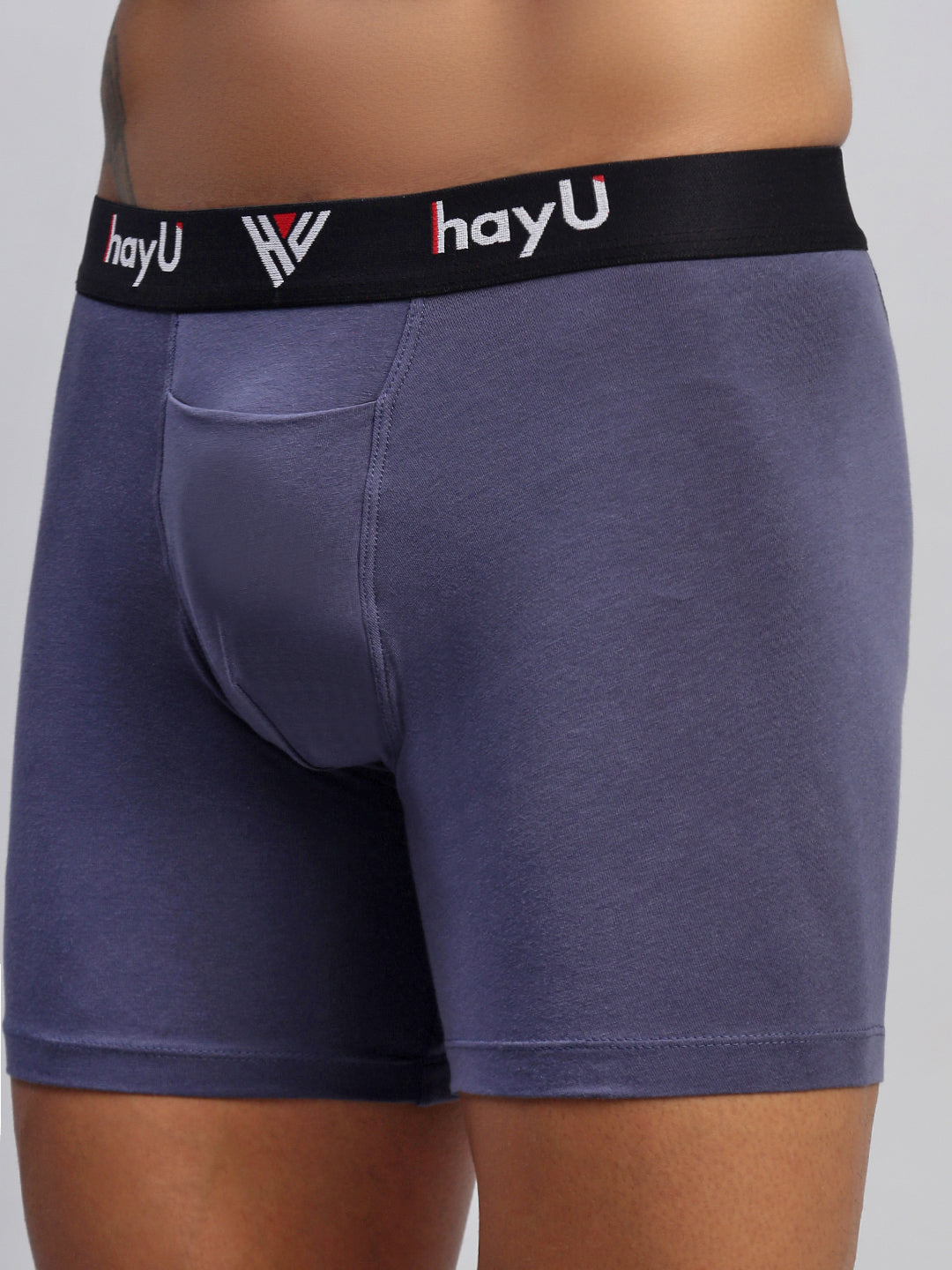 Men Cotton Elastane Boxer Briefs