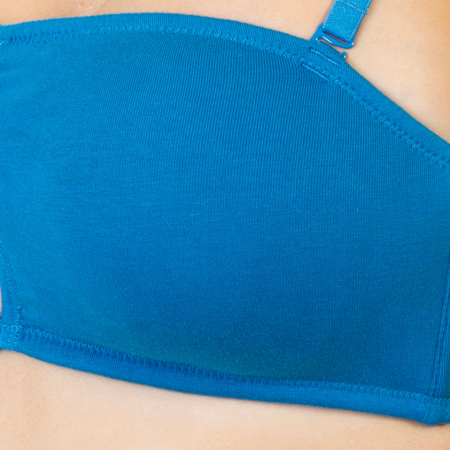 Non-Padded Non-Wired Medium Coverage Bandeau Bra