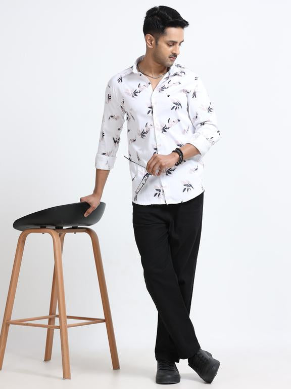 Men Premium Printed Casual Shirt