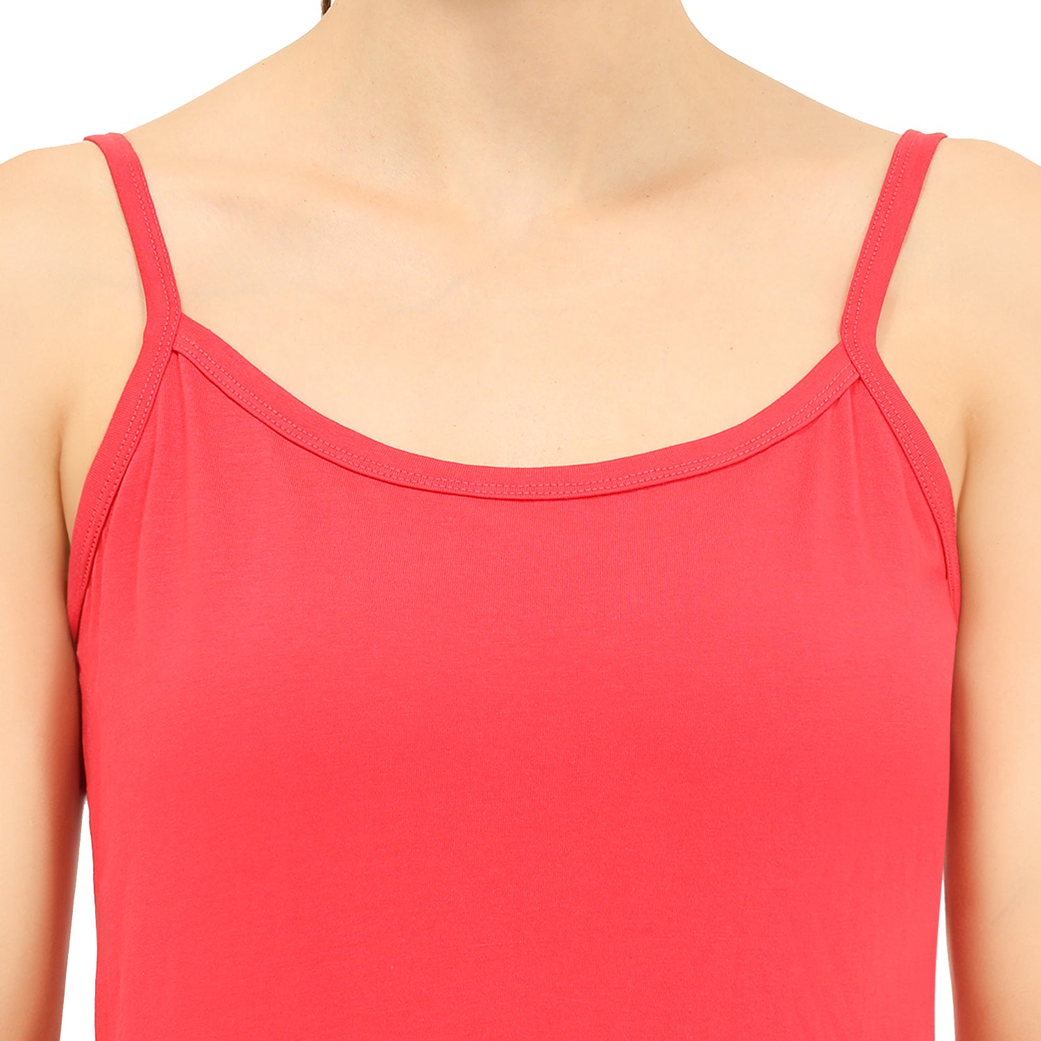 Regular Fit Round Neck Short Length Basic Camisole