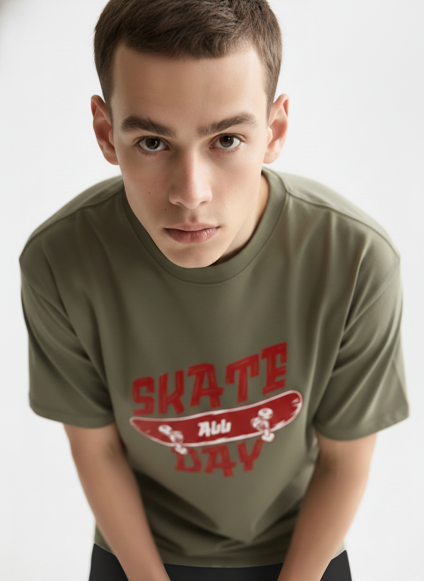 Men Oversized Cotton T-Shirt