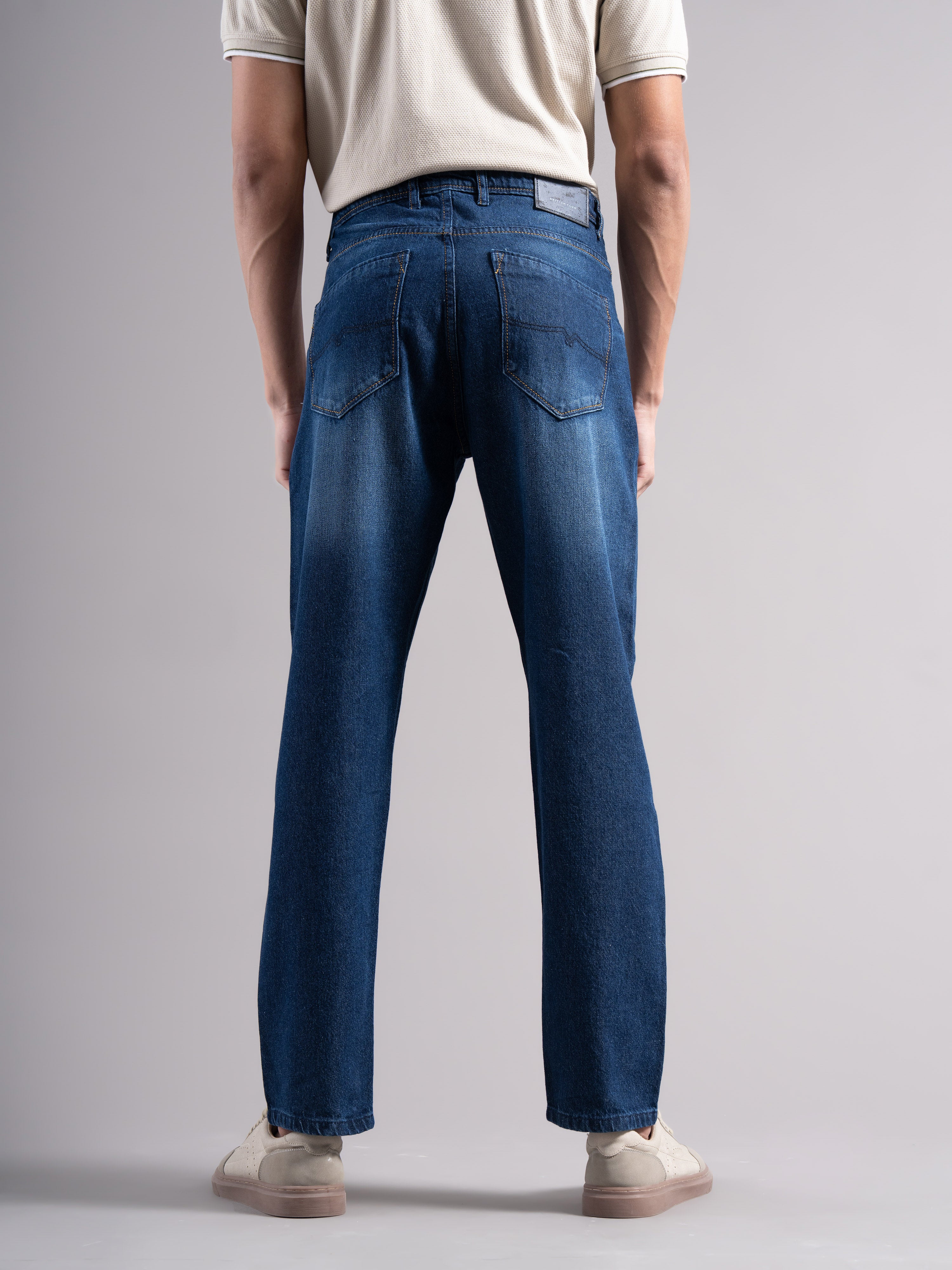 Men Blue Regular Fit Jeans