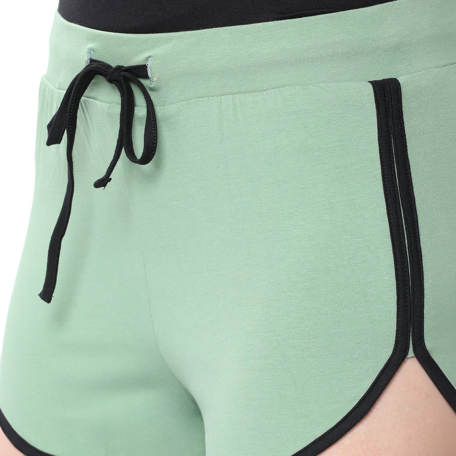 Women Relaxed Fit Dolphin Shorts
