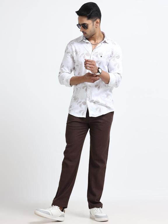 Men Premium Printed Casual Shirt