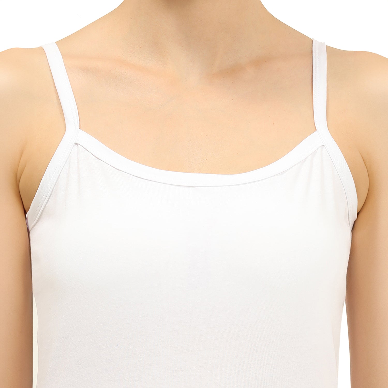 Regular Fit Round Neck Short Length Basic Camisole