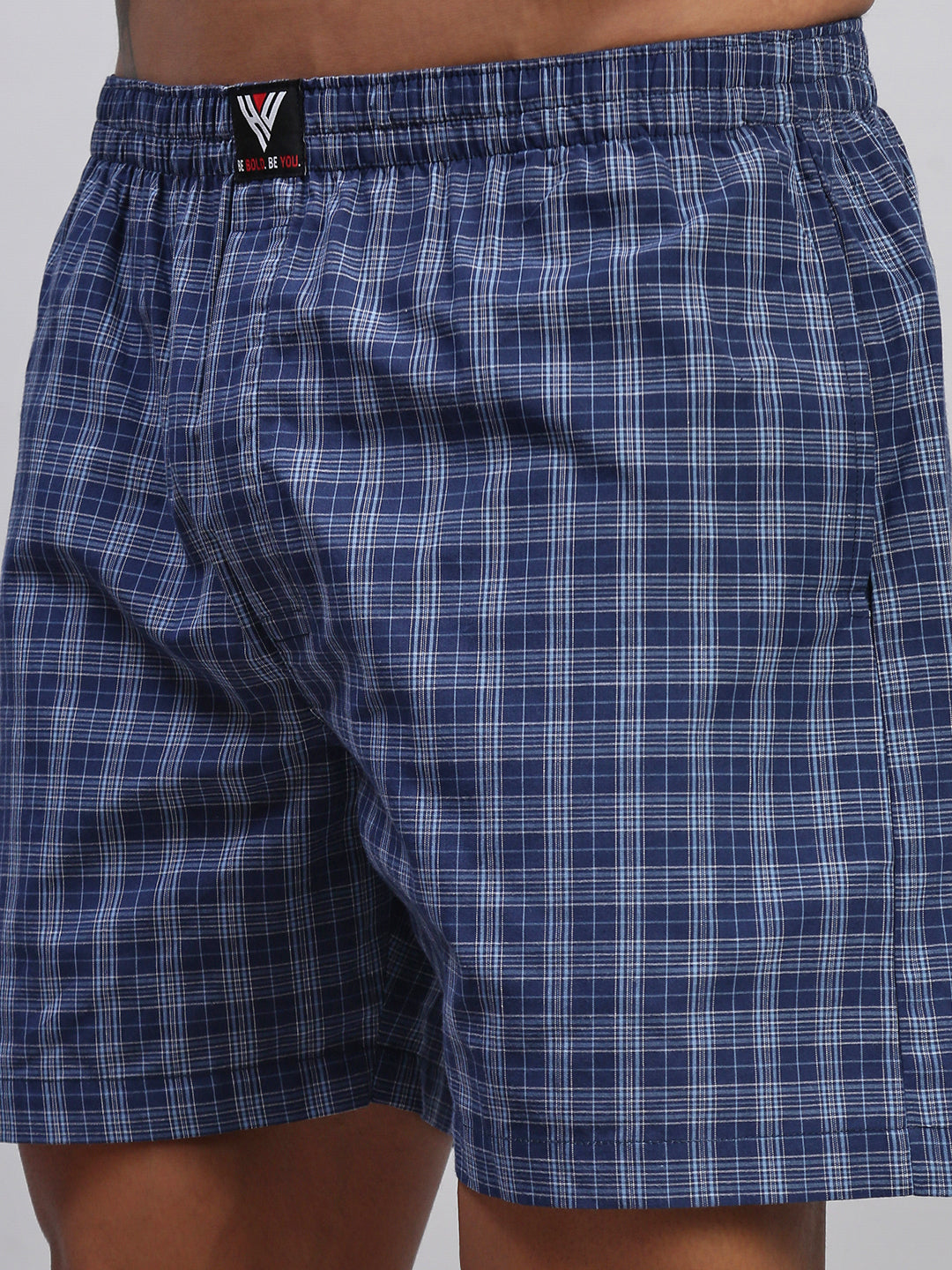 Men Striped Cotton Boxer Shorts