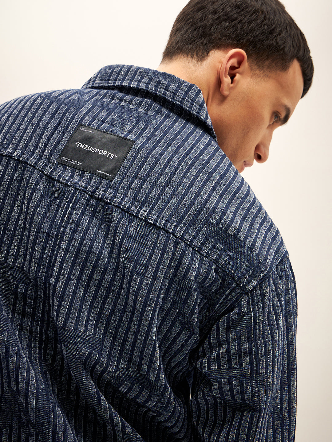 Men Blue Regular Fit Denim Jacket