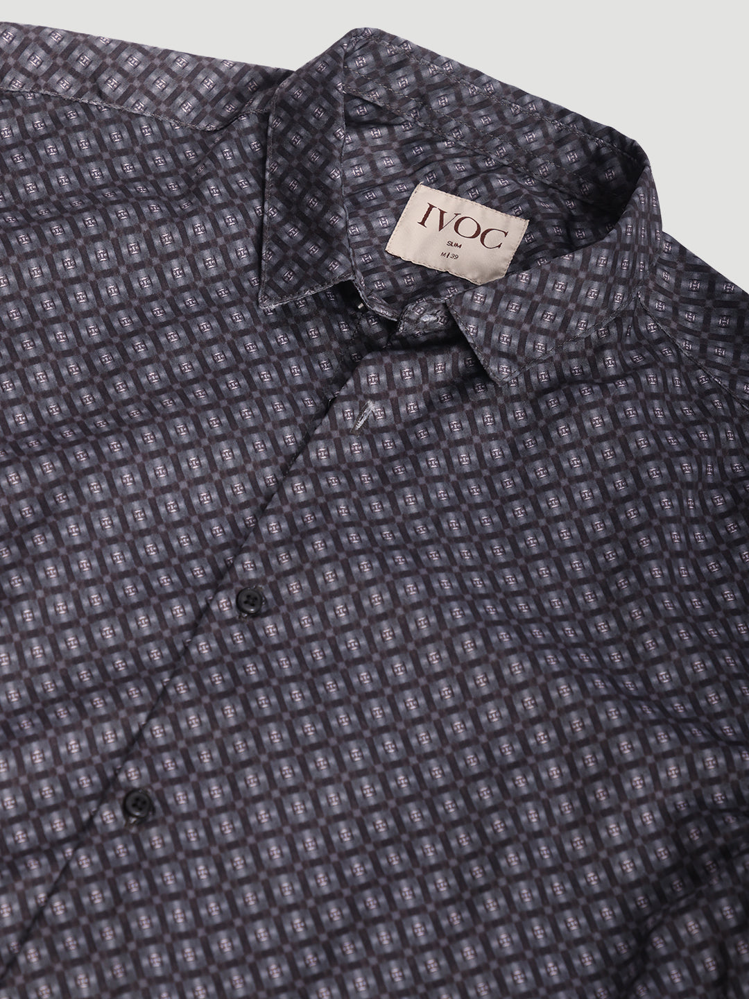 Men Green Abrstact Print Casual Shirt