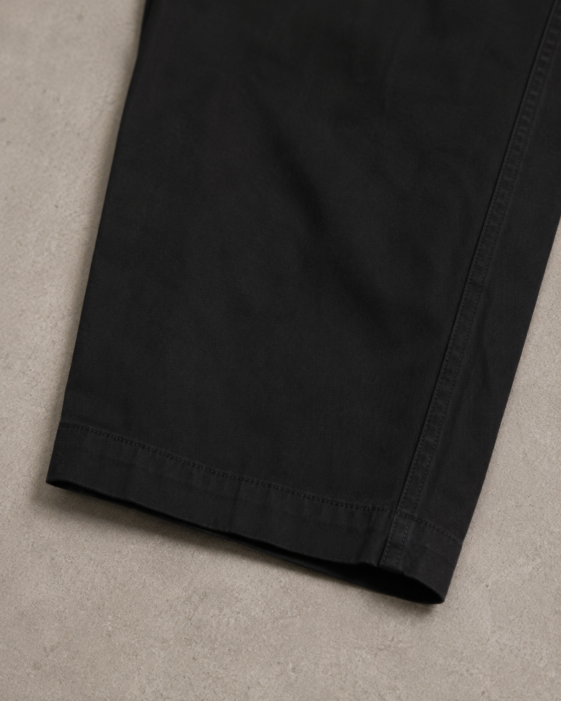 Men Navy Relaxed Drawstring Trousers