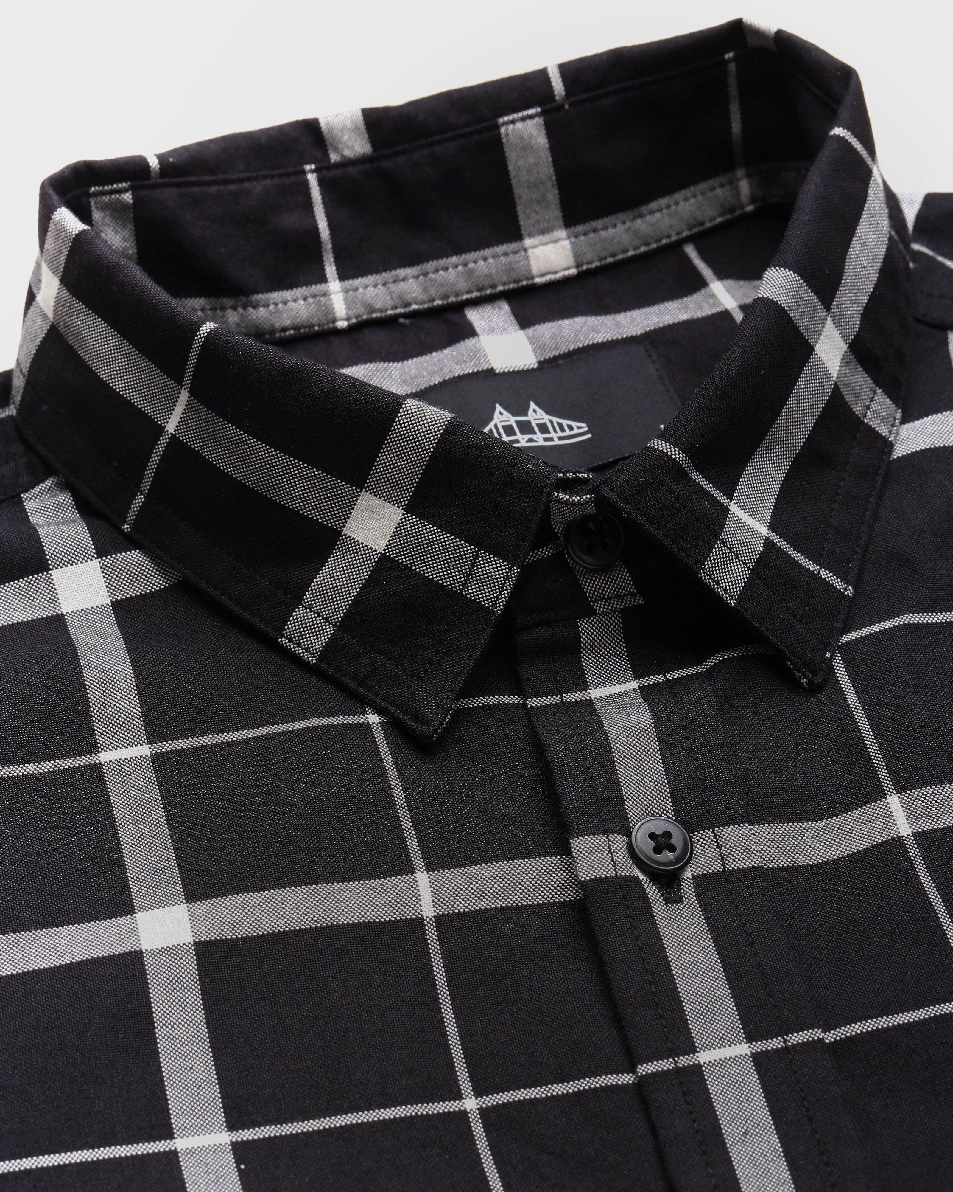 Men Black Slim Fit Shirt